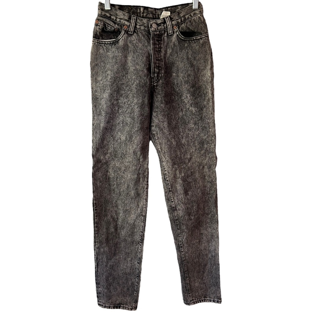 Levi’s Vintage Made‎ in USA Women’s 501 Button Fly Acid Wash Denim Jeans    Sz 9